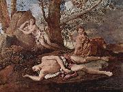 Nicolas Poussin Echo and Narcissus Sweden oil painting artist